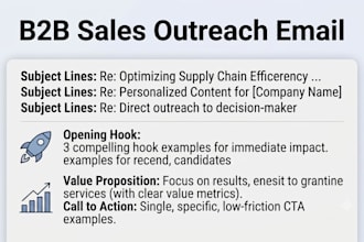 write high converting b2b cold email copy that gets replies