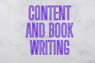 write and ghostwrite fantasy books and youtube scripts