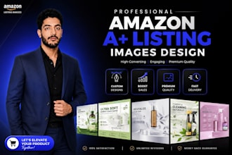 design amazon a plus content ebc and listing images