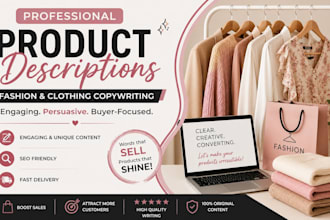 write fashion product description