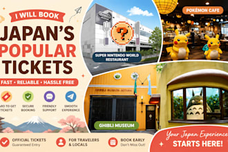 book your ghibli museum and nintendo museum tickets