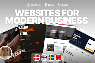build a professional website for your business