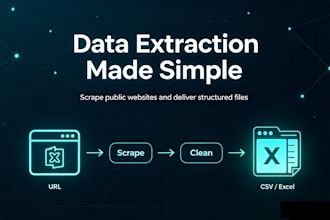 do python web scraping and data extraction