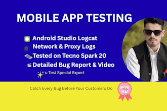 do mobile  app testing and QA analysis as an expert app tester