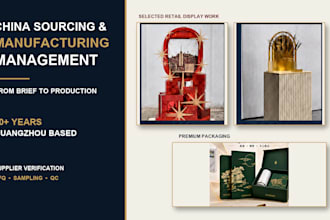 source and manage product manufacturing in china