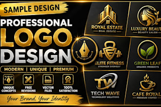 design a luxury green leaf logo for your eco brand