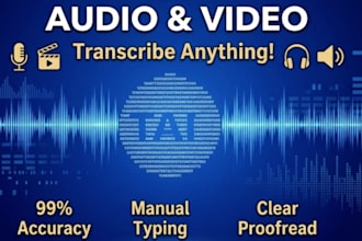 do high quality audio and video transcription in 24 hours