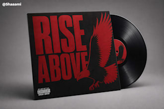 create custom album cover art, single or ep cover artwork