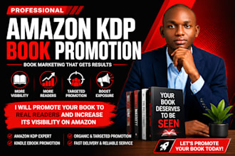 do amazon KDP book promotion, book marketing and kindle ebook promotion