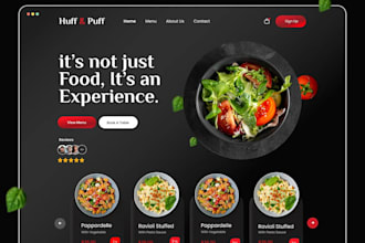 build a custom restaurant website with online ordering and table booking