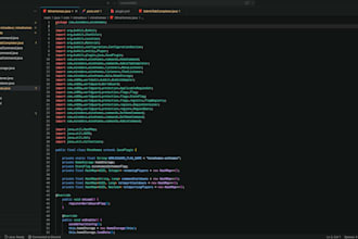 develop spigot or paper minecraft plugin