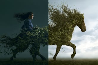 do photo manipulation and photosho