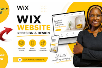 wix website redesign build wix website wix website redesign squrespace website
