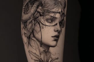 create stunning japanese style tattoo
