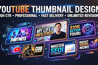 design eye catching youtube thumbnails that boost click through rate