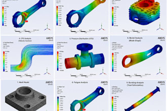 do ansys fea, cfd, structural, thermal and fluent simulation