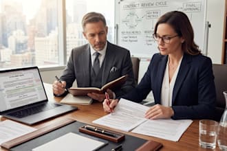 review your freelance contract and highlight hidden legal risks