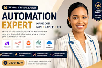 setup make com automation, fix zapier automation n8n ai airtable automation