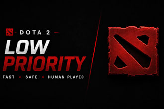 play your low priority lp games in dota 2