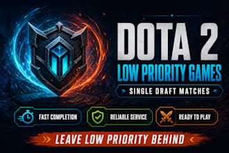 play your low priority lp games in dota 2