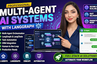 build a multi agent ai system using langgraph and langchain