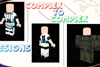 make quality roblox clothing, fast work