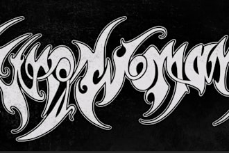 design extreme graffiti tag, nu metal, hard techno and metal band logo
