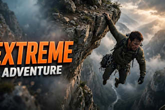 design eye catching cinematic youtube thumbnails
