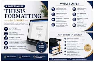 format your thesis , dissertation , references or research paper in apa 7 style