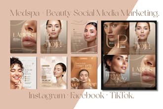 do social media marketing for medspa beauty and skincare brands