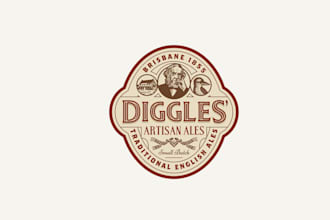 design classic nostalgic logo for our small family brewery