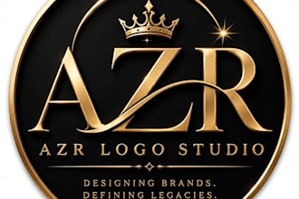 design a luxury business logo for your brand