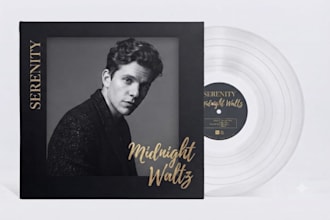design eye catching album cover art and song artwork