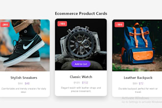 build a modern responsive UI components