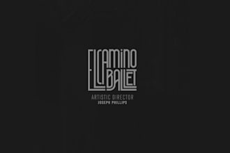 design professional ballet studio logo