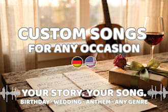 create a personalized ai song as a unique emotional gift