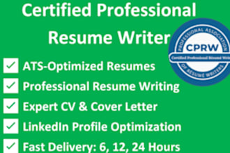 write an ats optimized resume for your career success