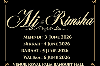 design elegant editable canva wedding invitation templates