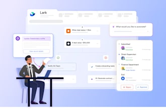 set up lark suite for your business workflows