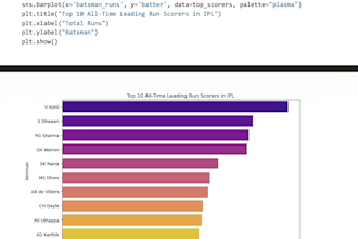 do python data cleaning and data visualization using pandas