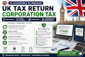 do UK corporation tax return ct600 annual accounts and companies house filing