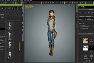 create, rig, 3d avatar for iclone 8, cc4, cc5, reallusion, c4d, maya, bone, ue5