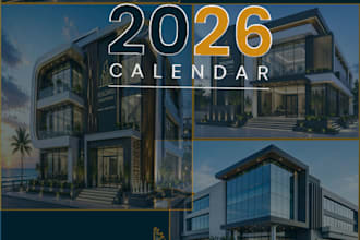 design modern printable calendar for your business