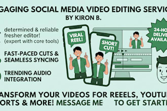 do video editing social media video editor shorts, reels