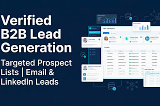 do b2b lead generation with a verified email list