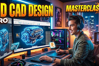 3d cad models disign