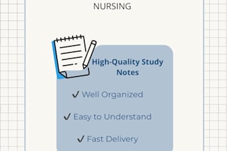 write medical articles blogs and study notes