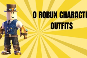 design a viral roblox youtube thumbnail