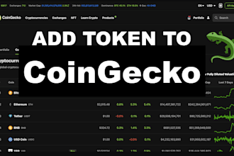 fast track token listing coin and ico listing on coinmarketcap and exchanges