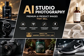 create premium ai product photography for your brand